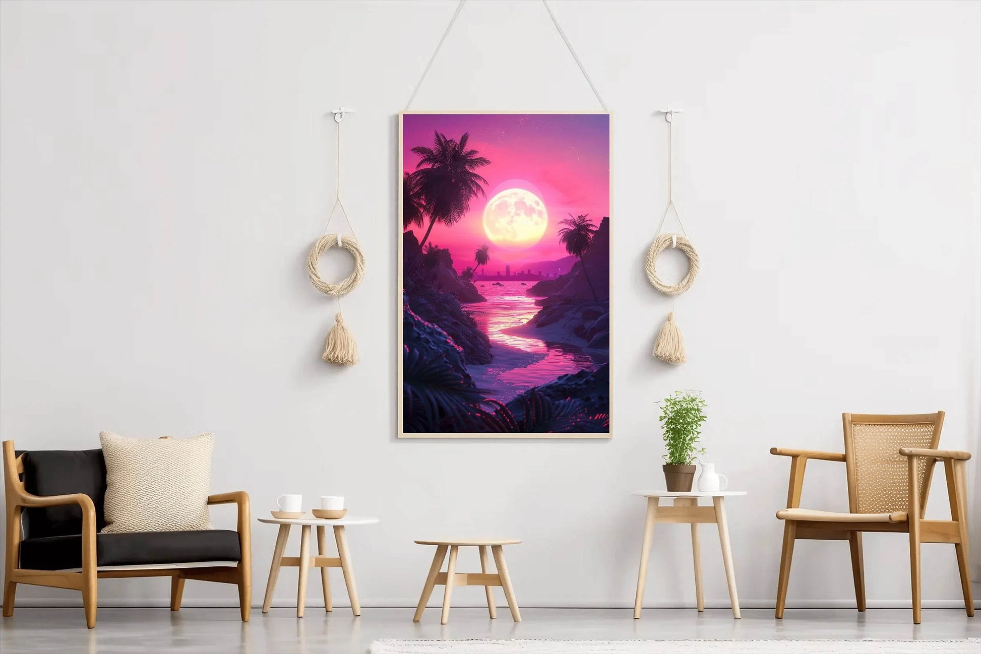 Sunset Light In The Water Wall Art - beink online art store