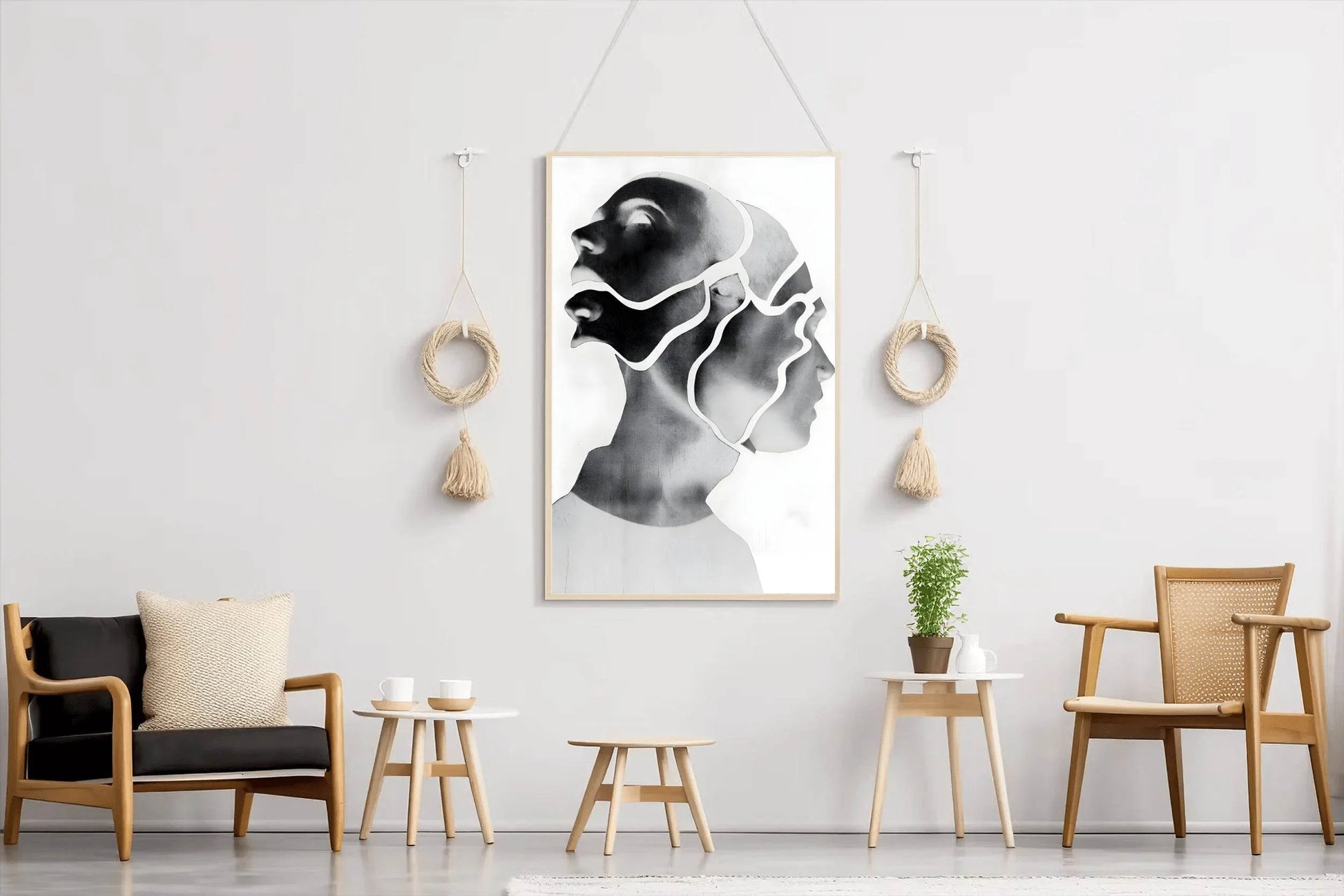 Fragmented Identity Modern Wall Art - beink online art store