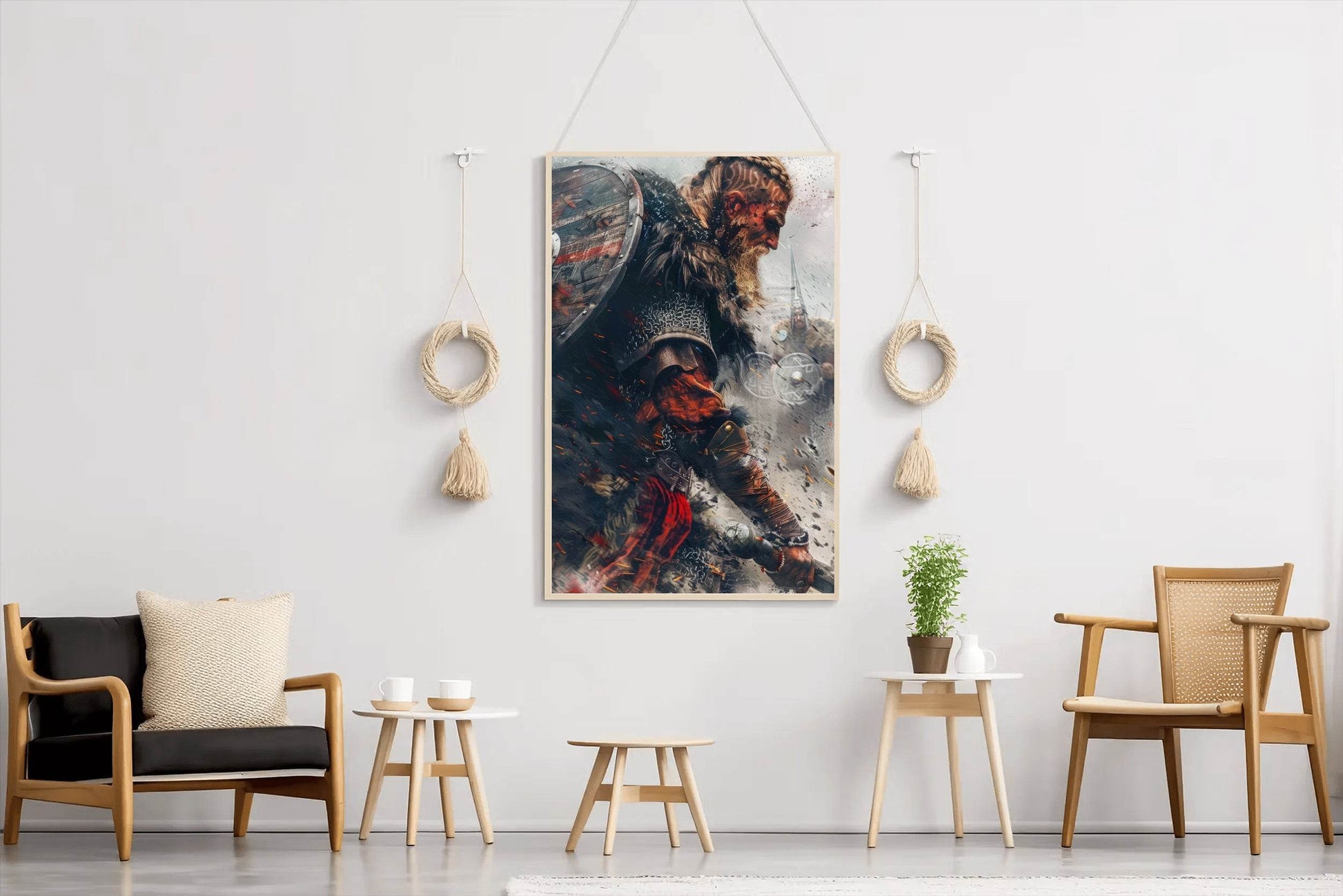 Viking Warrior Digital Art - beink online art store