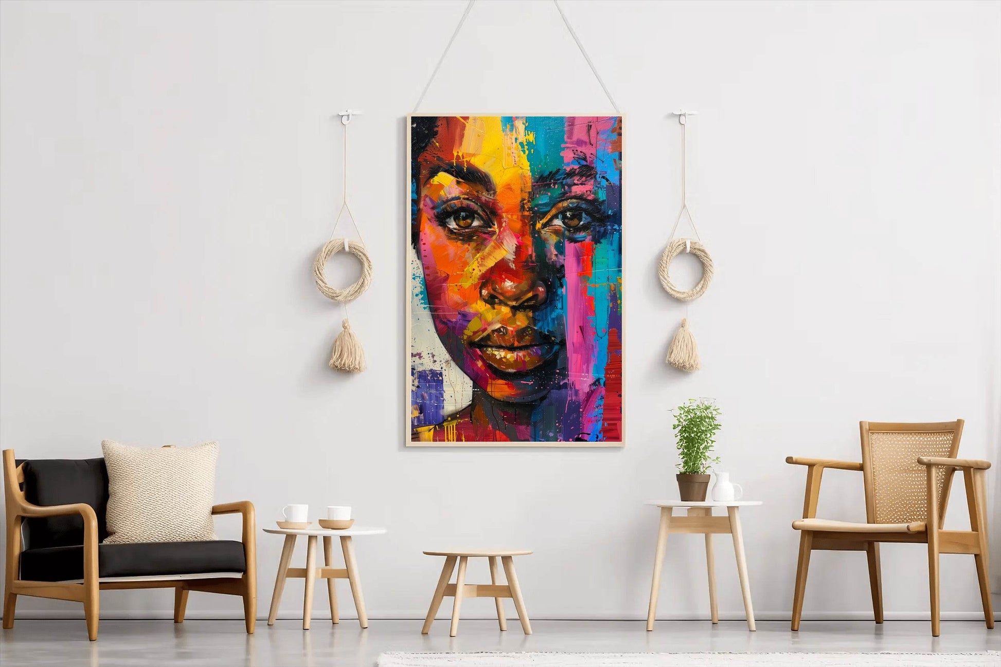 African Woman Wall Art - beink online art store