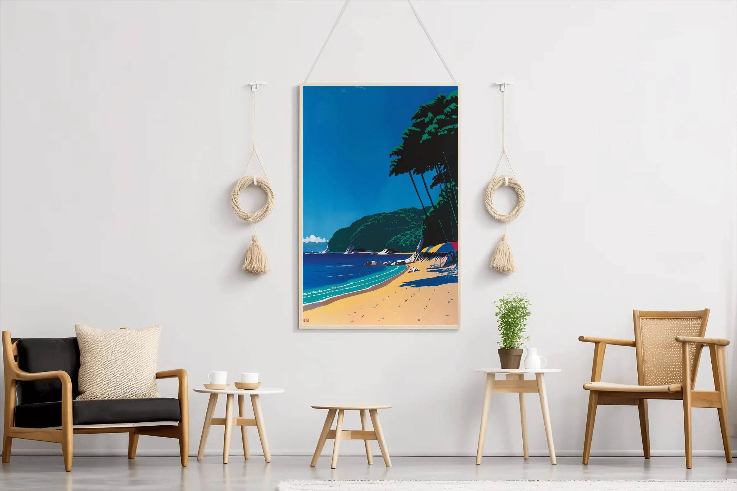 Coastal Bliss Modern Wall Art - beink online art store