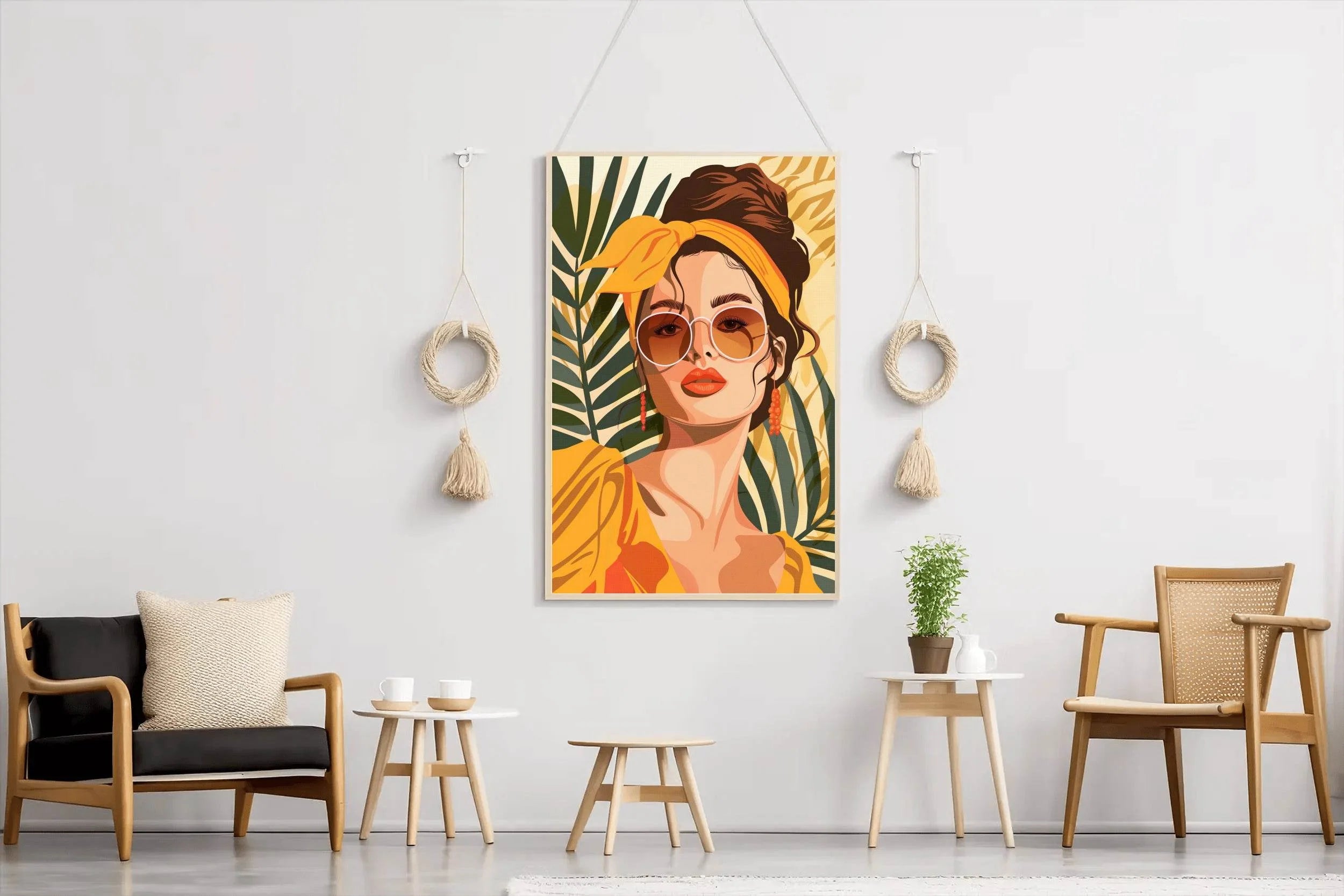 Portrait of Pure Elegance ArtWork - beink online art store