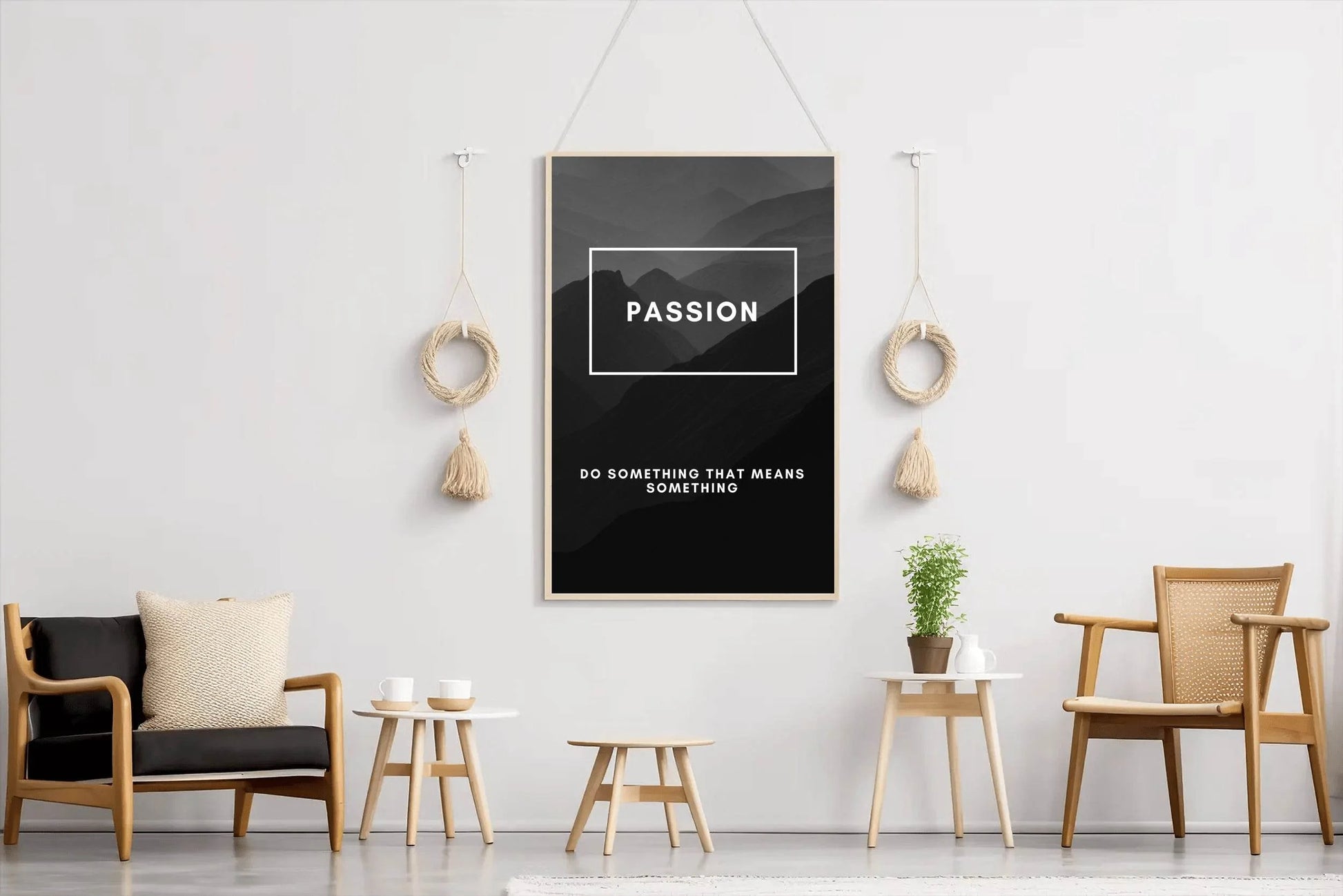 Passion Quote Motivational Wall Art - beink online art store