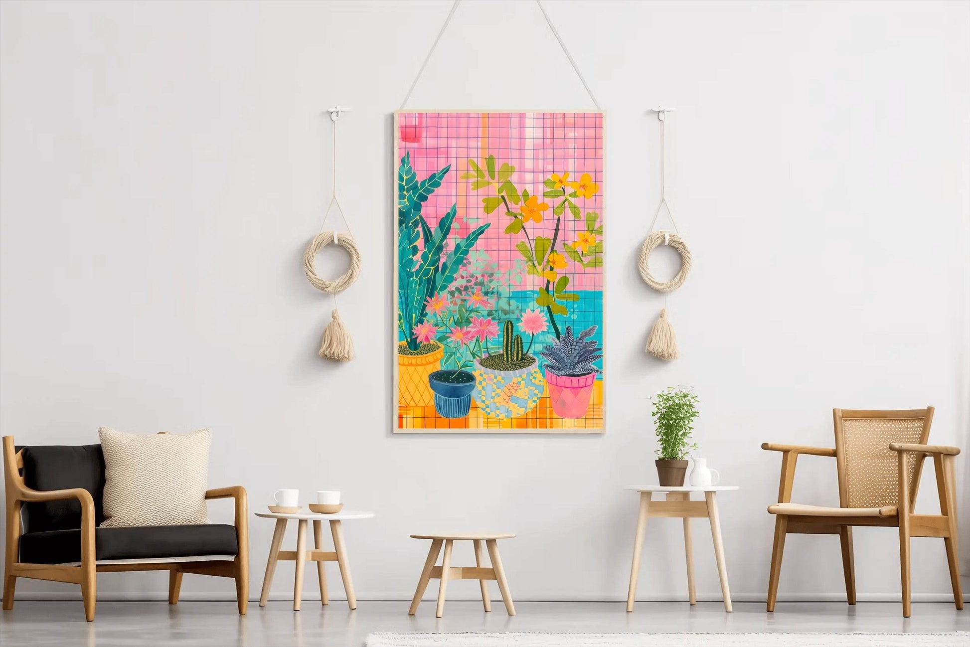 Potted Paradise Digital Art - beink online art store