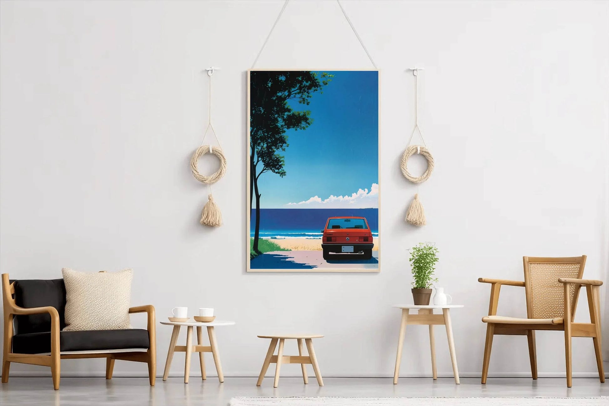 Old Car Wall Art - beink online art store