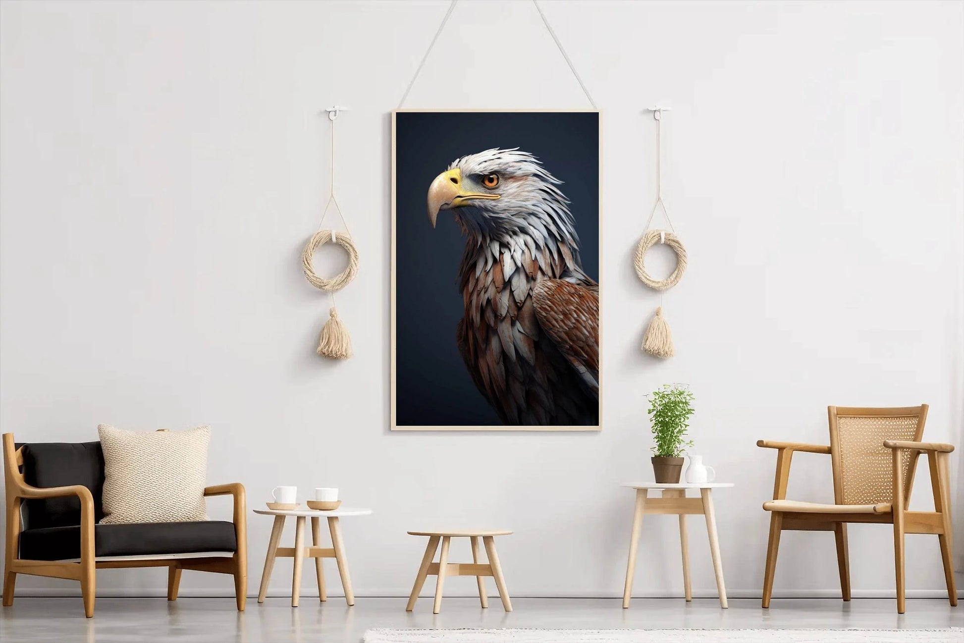 Bald Eagle Bird Wall Art - beink online art store