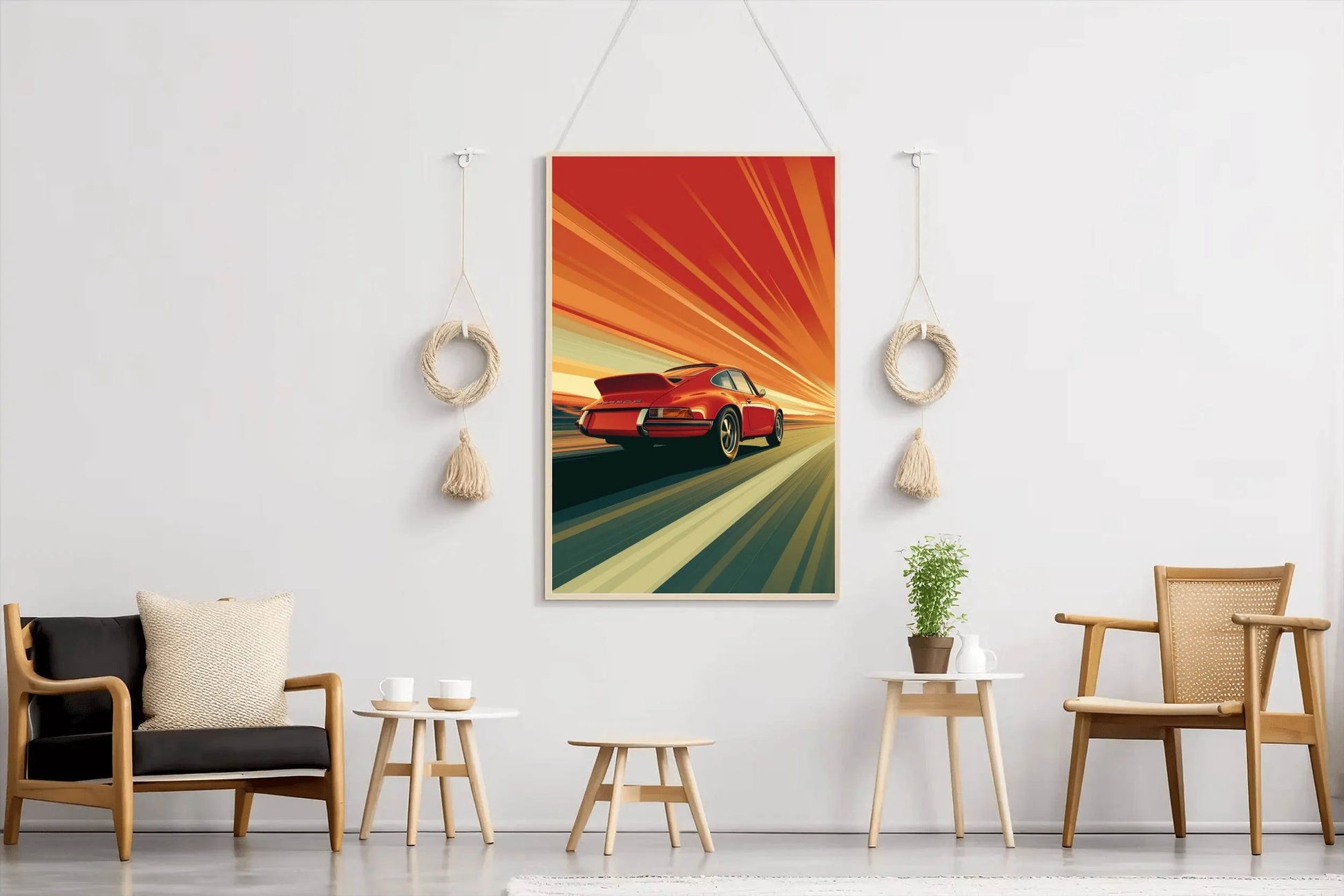 Porsche 911 Sports Wall Art - beink online art store