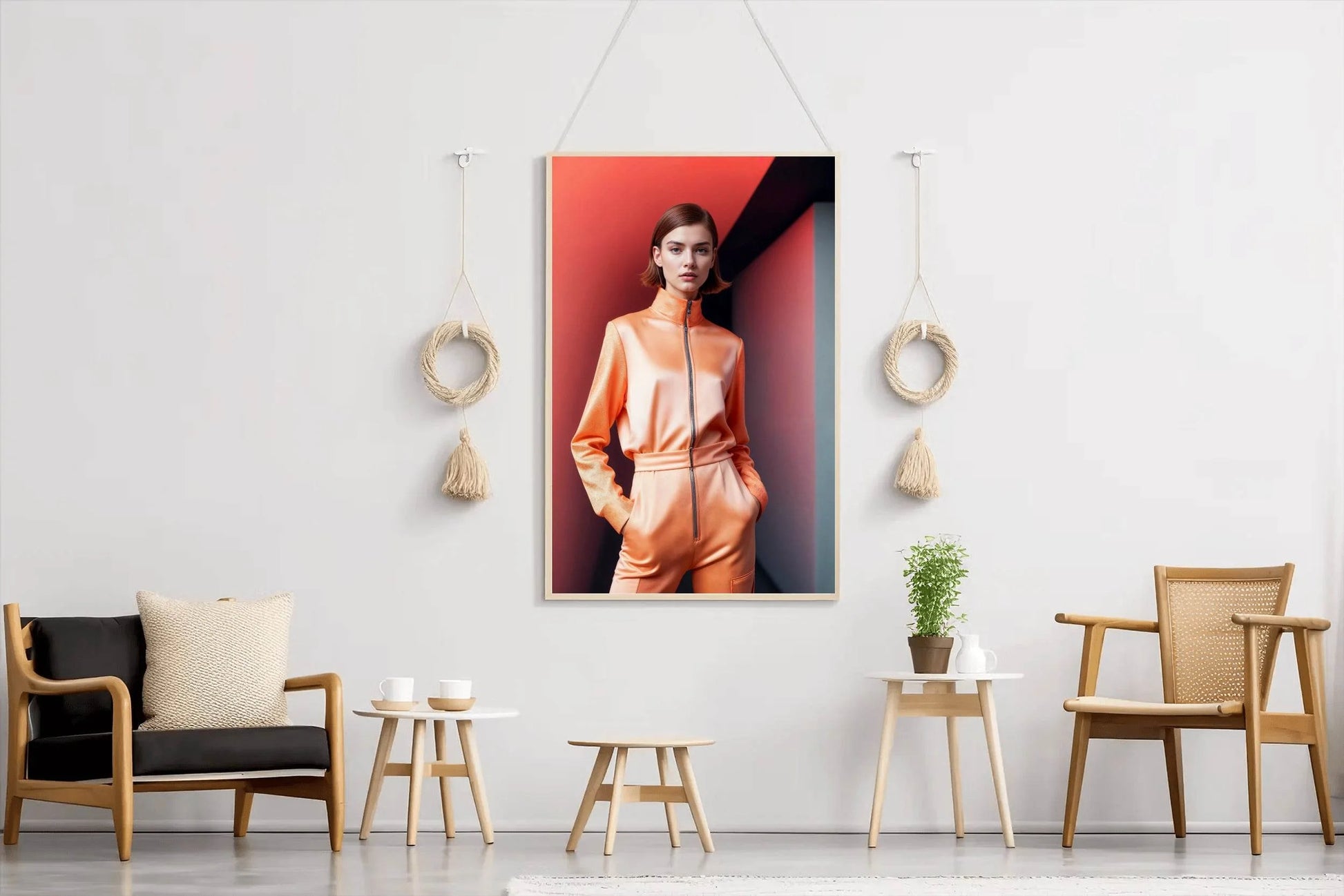 Capri Pants Jacket Wall Art - beink online art store