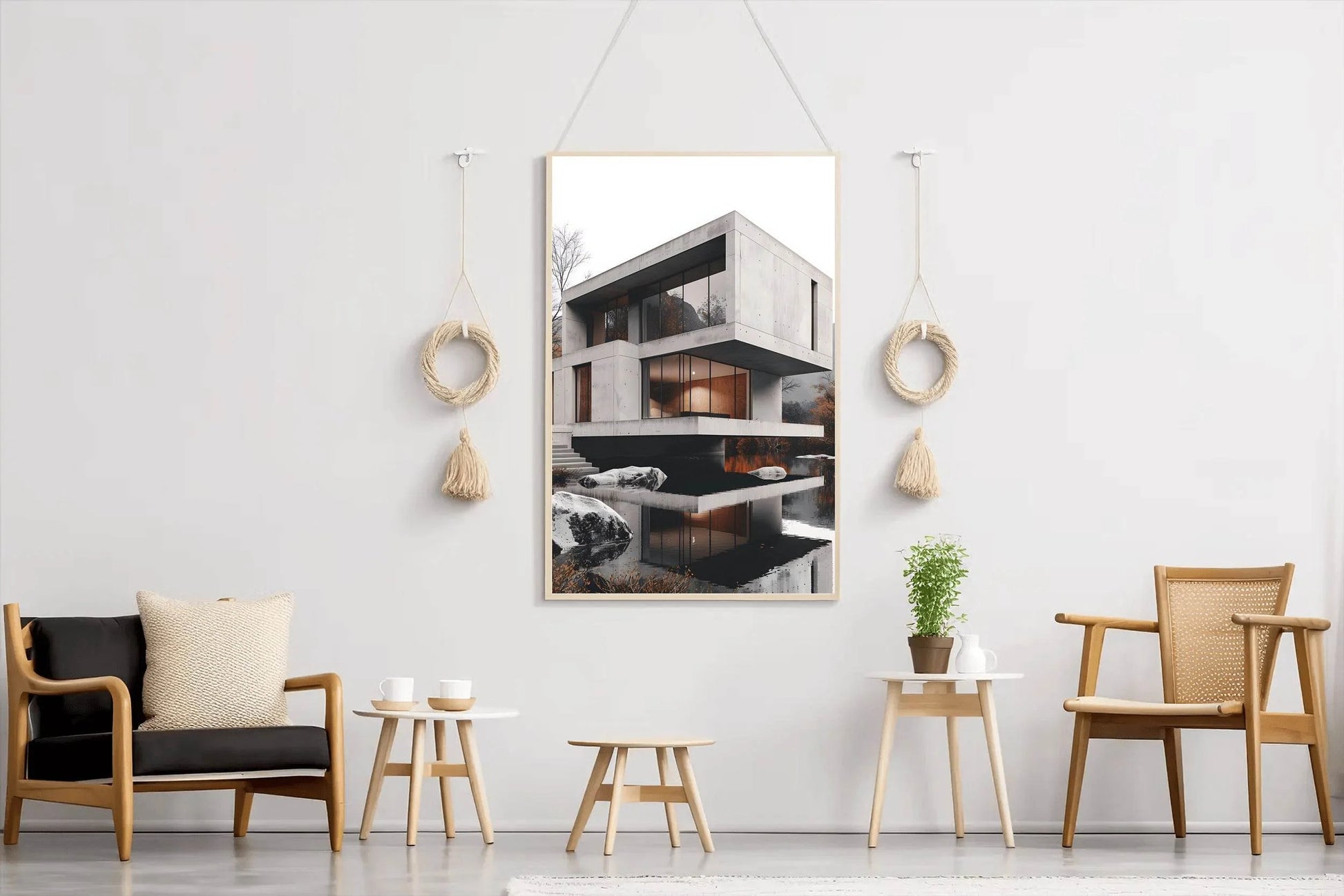 Luxury Terraced House Wall Art - beink online art store