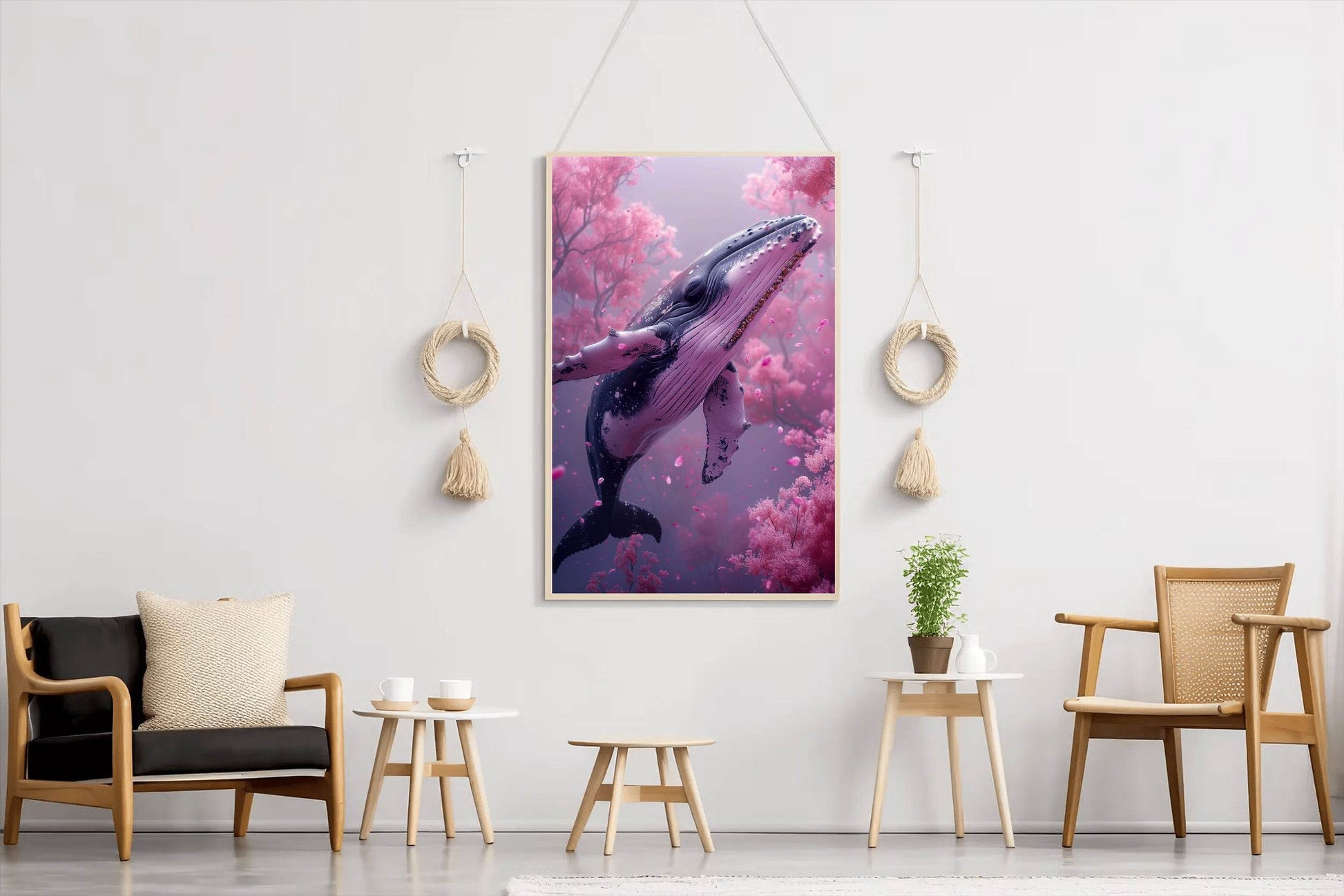 Whale Fantasy Picture Wall Art - beink online art store