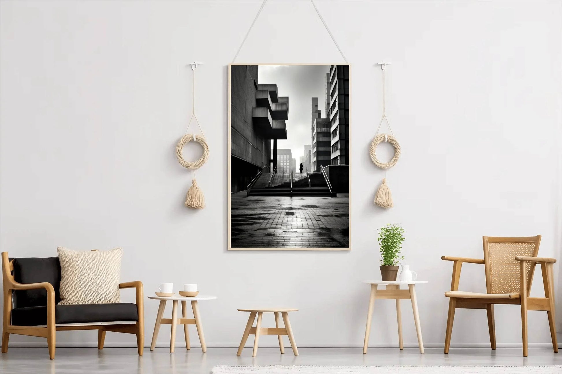 Black White Architectural Wall Art - beink online art store