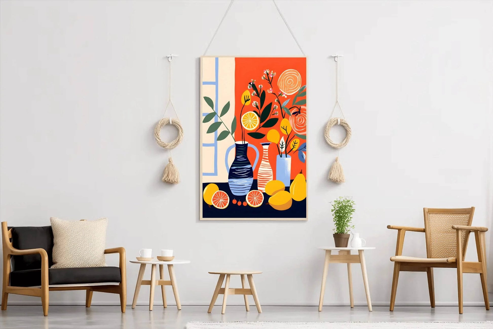 Tropical Fruits Wall Art - beink online art store