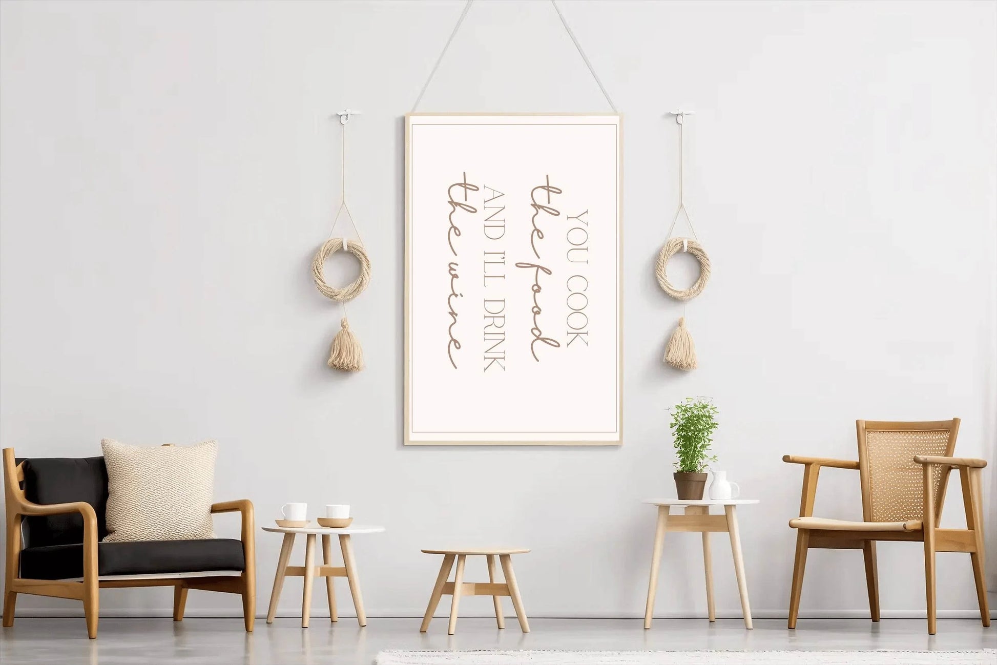 You Cook and I'll Drink The Wine - beink online art store