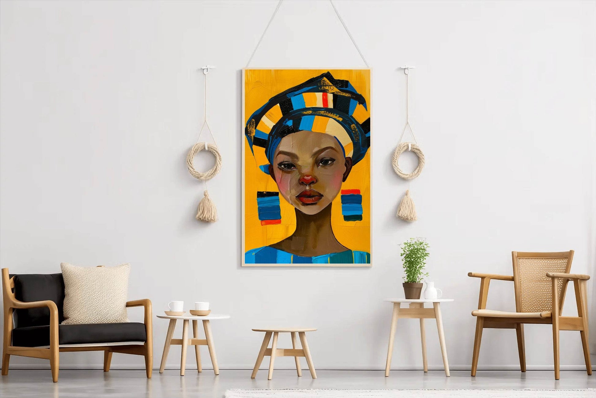 Face Collage Wall Art - beink online art store