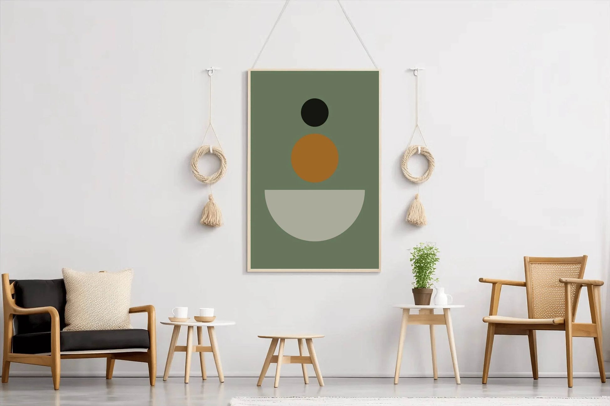 Geometric Shape Abstract Wall Art - beink online art store