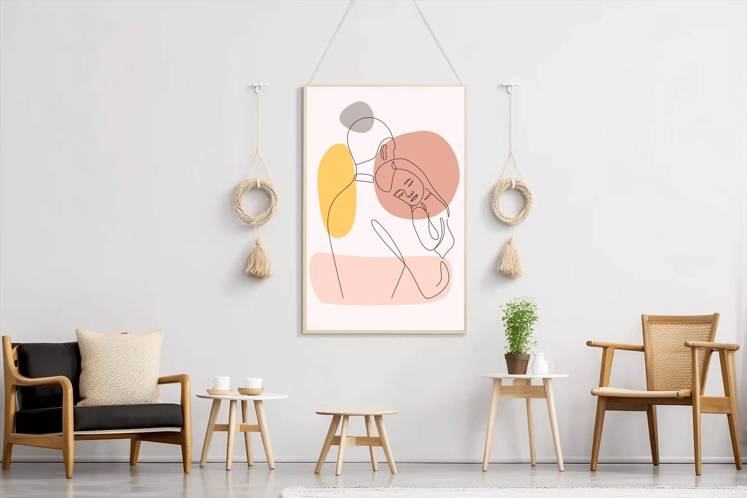 In Each Other's Arms Wall Art - beink online art store