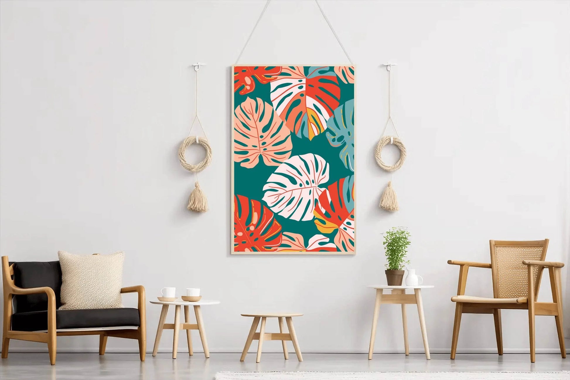 Drawing of Large Fig Leaves - beink online art store