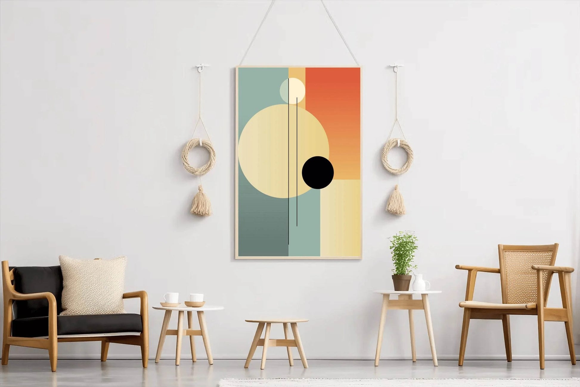 Creative Wallpaper Abstract Wall Art - beink online art store