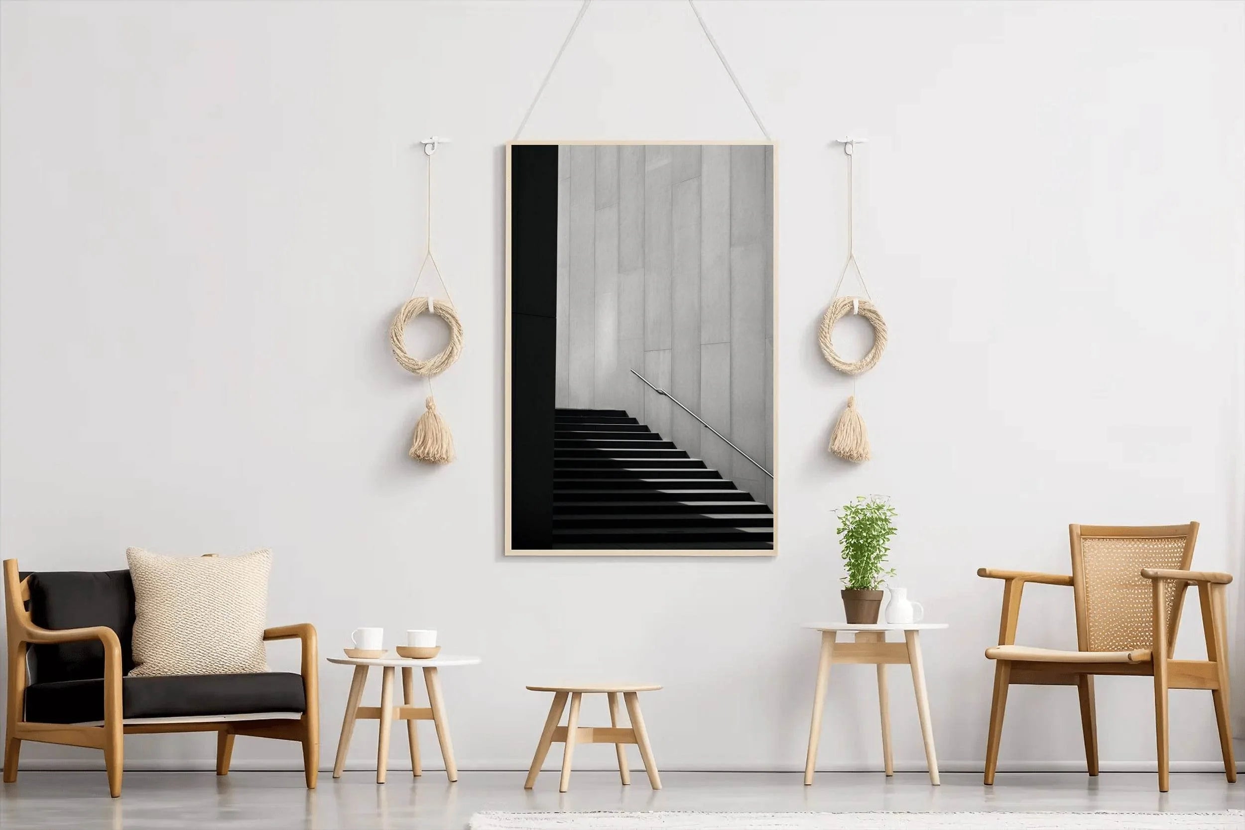 Stone Steps Wall Art - beink online art store