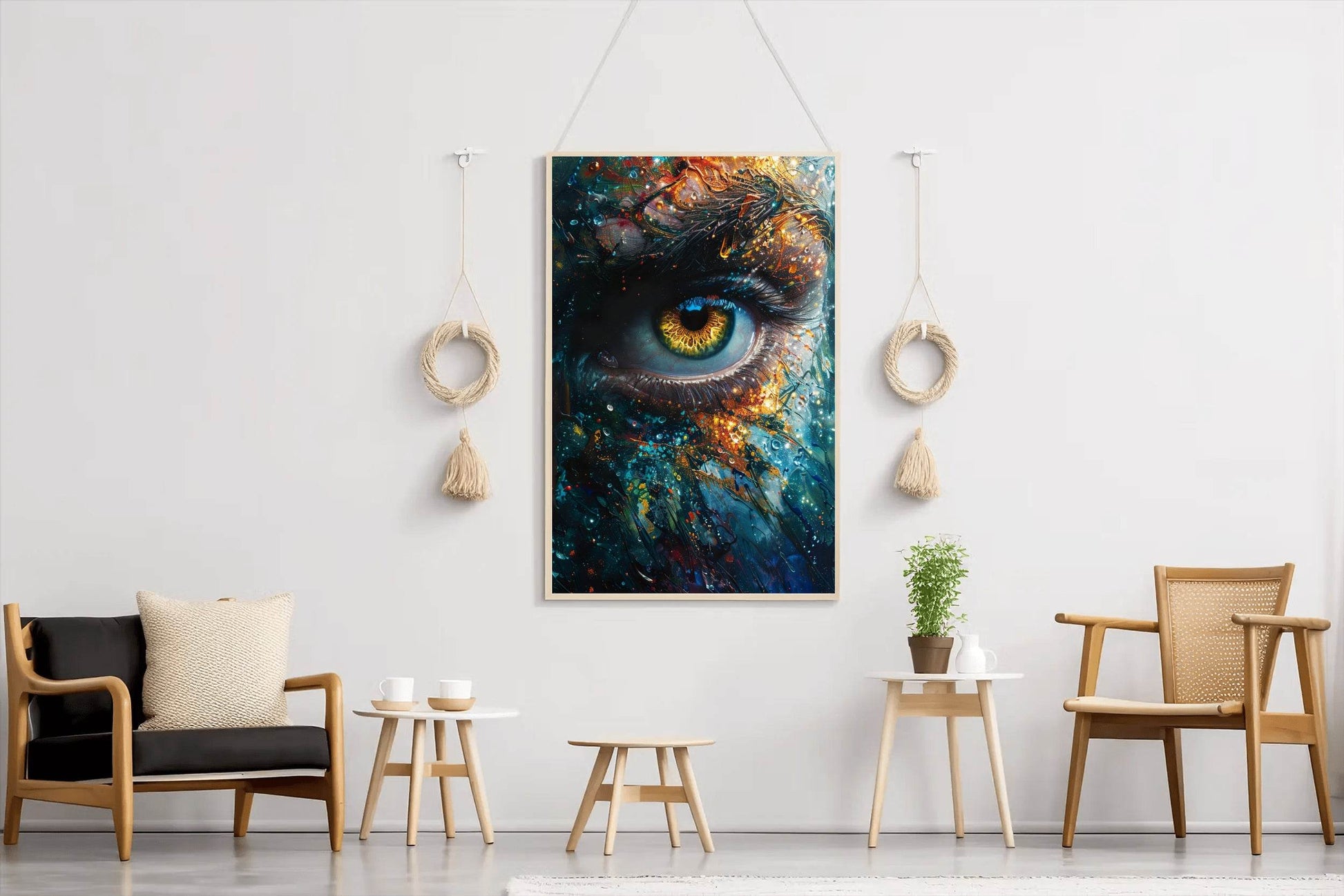 Cosmic Eye Digital Art - beink online art store