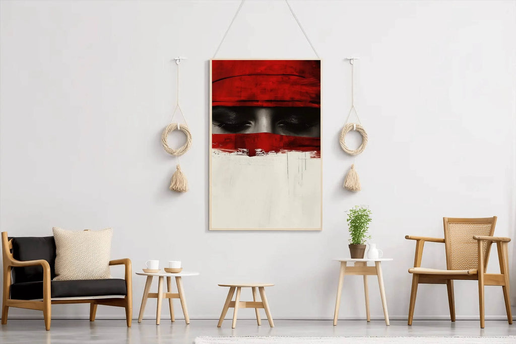 Painting Protesting Violence Against Women - beink online art store