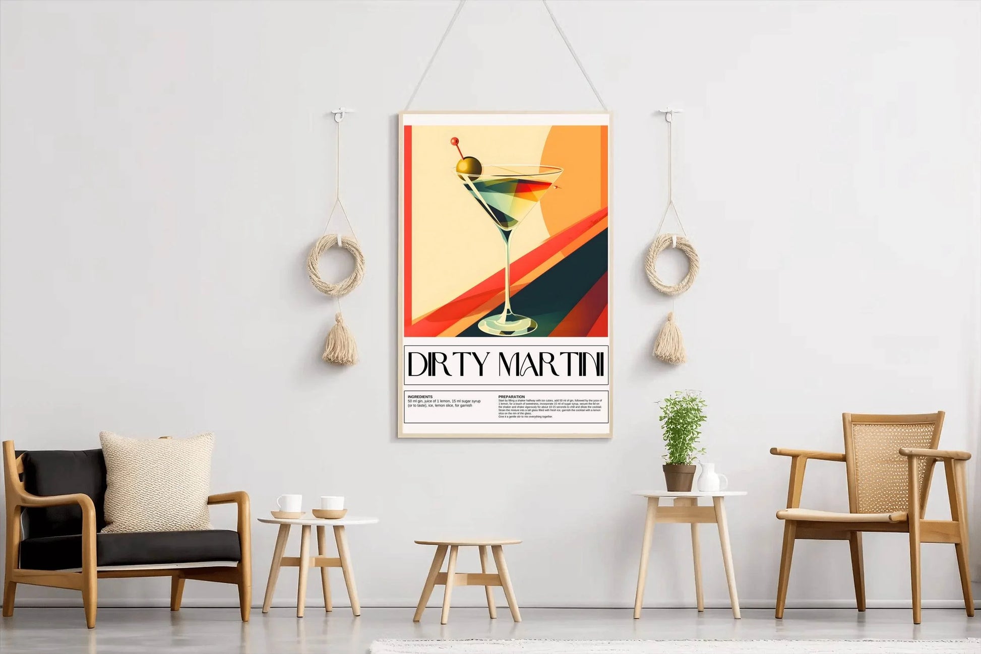 Dirty Martini Wall Art - beink online art store