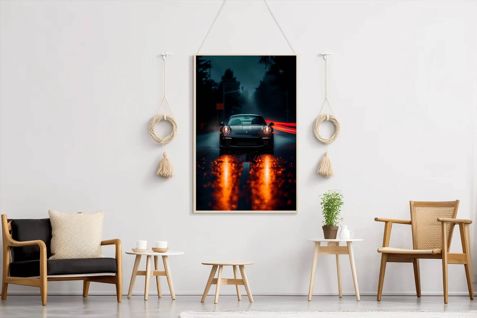 Dark Green Porsche 911 RS Wall Art - beink online art store