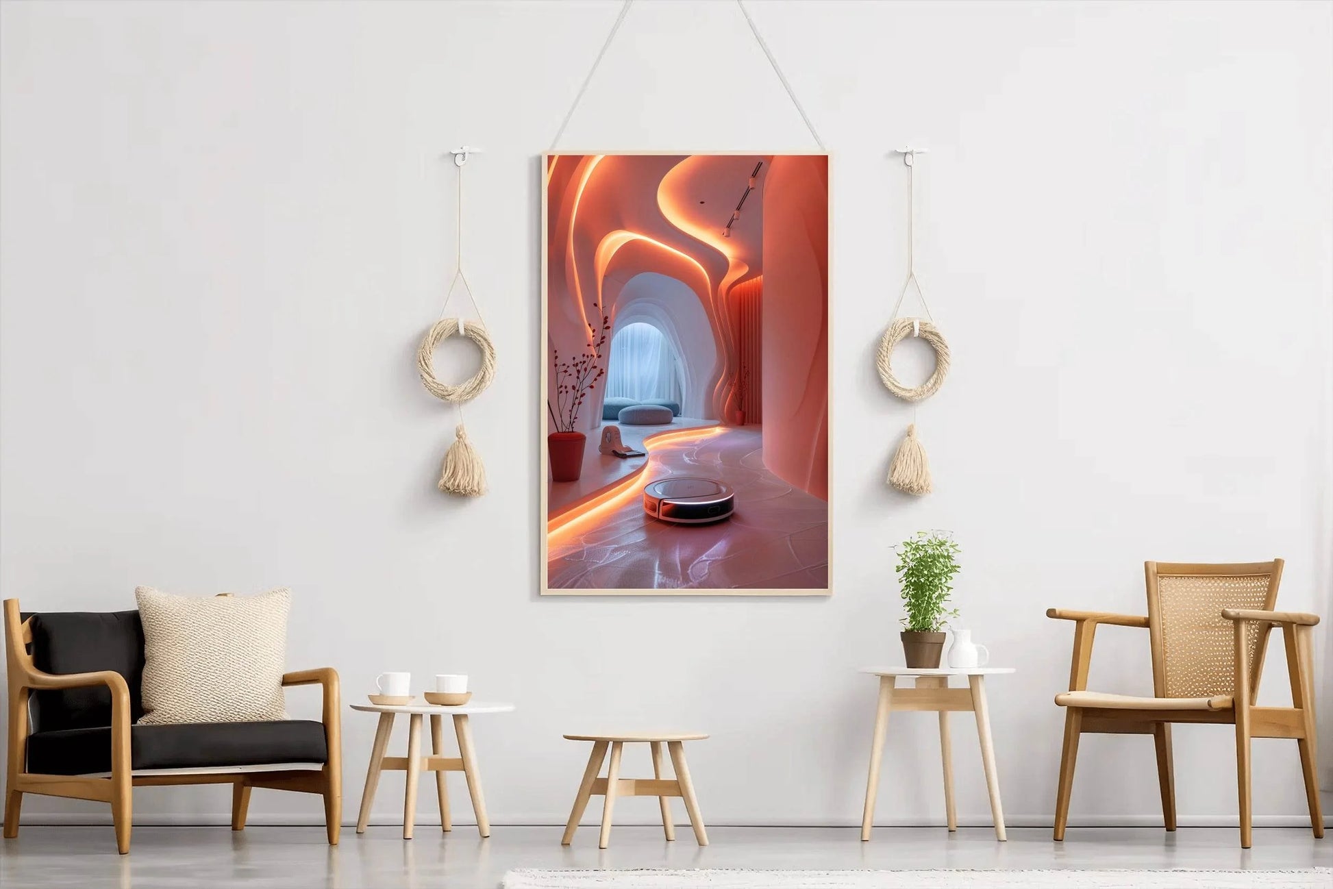 Modern architecture sketch Wall Art - beink online art store