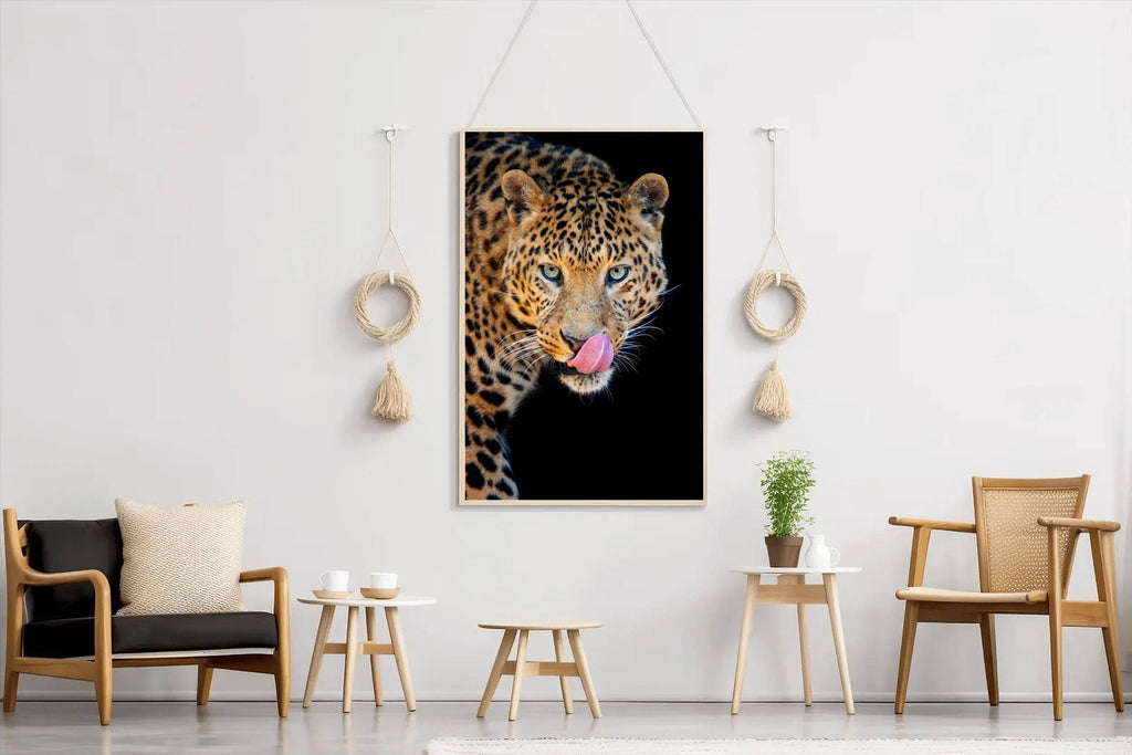 Amur Leopard Animal Wall Art - beink online art store