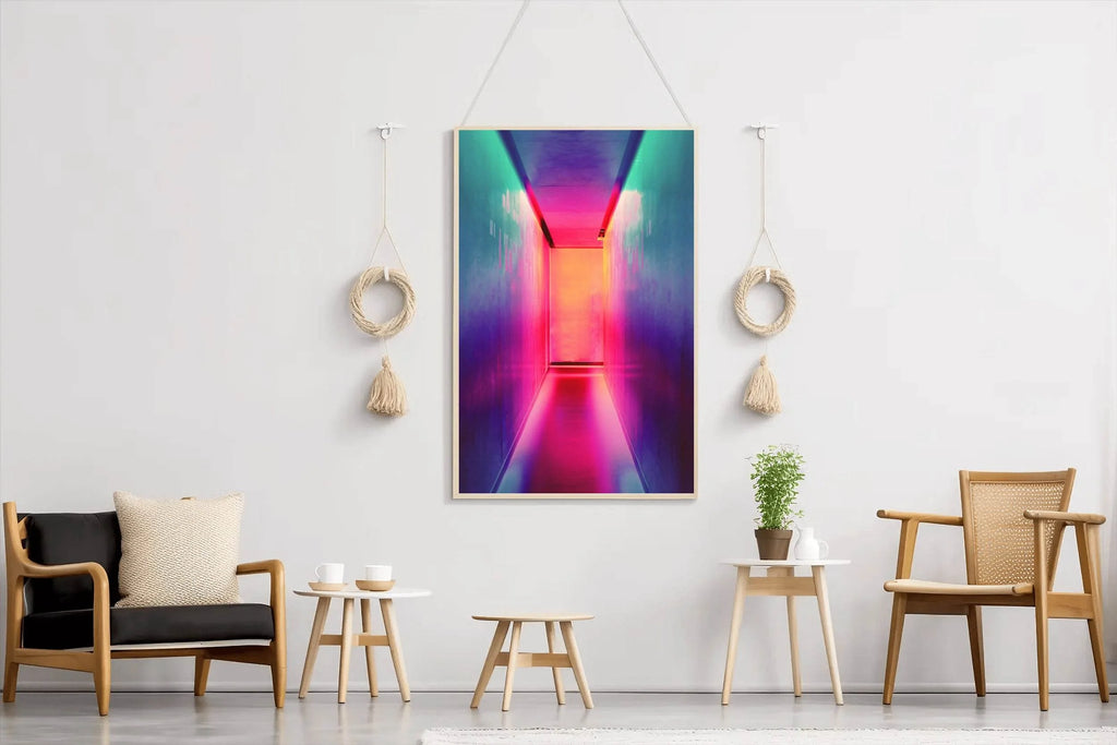 Multicolor LED Room Abstract Wall Art - beink online art store