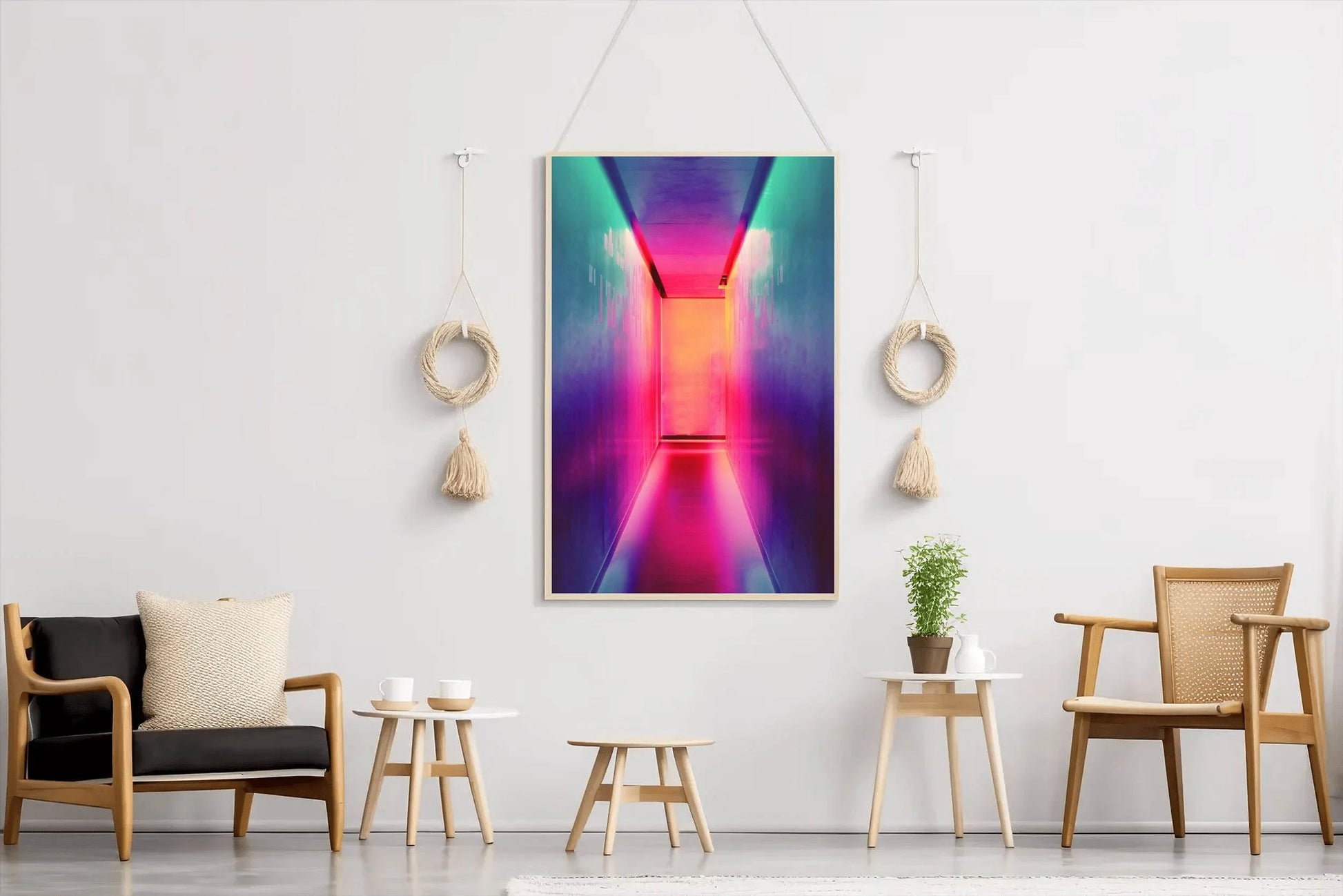 Multicolor LED Room Abstract Wall Art - beink online art store