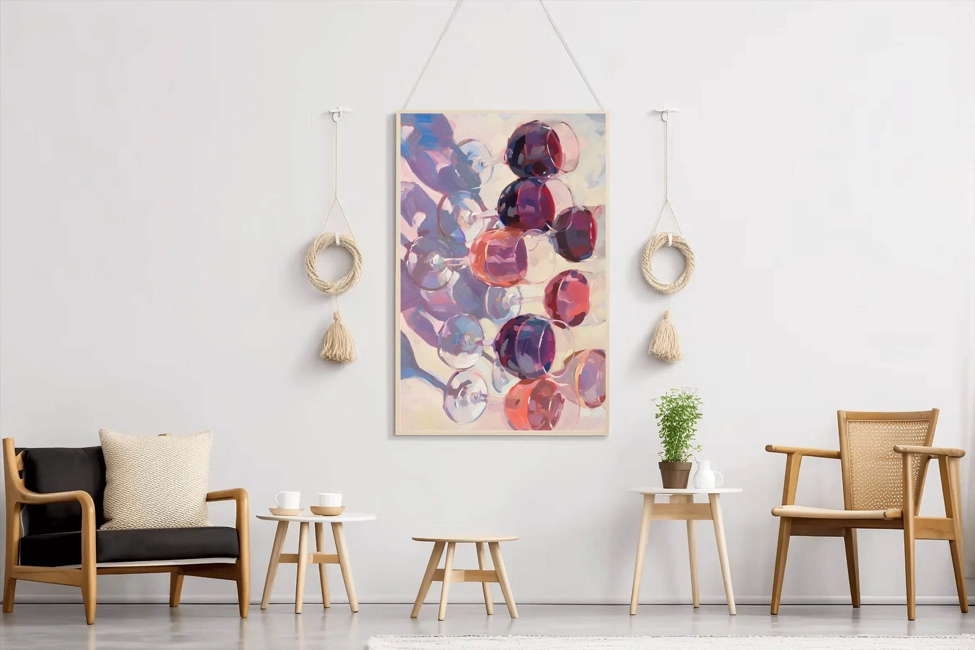 Painting Wine Cocktails Wall Art - beink online art store