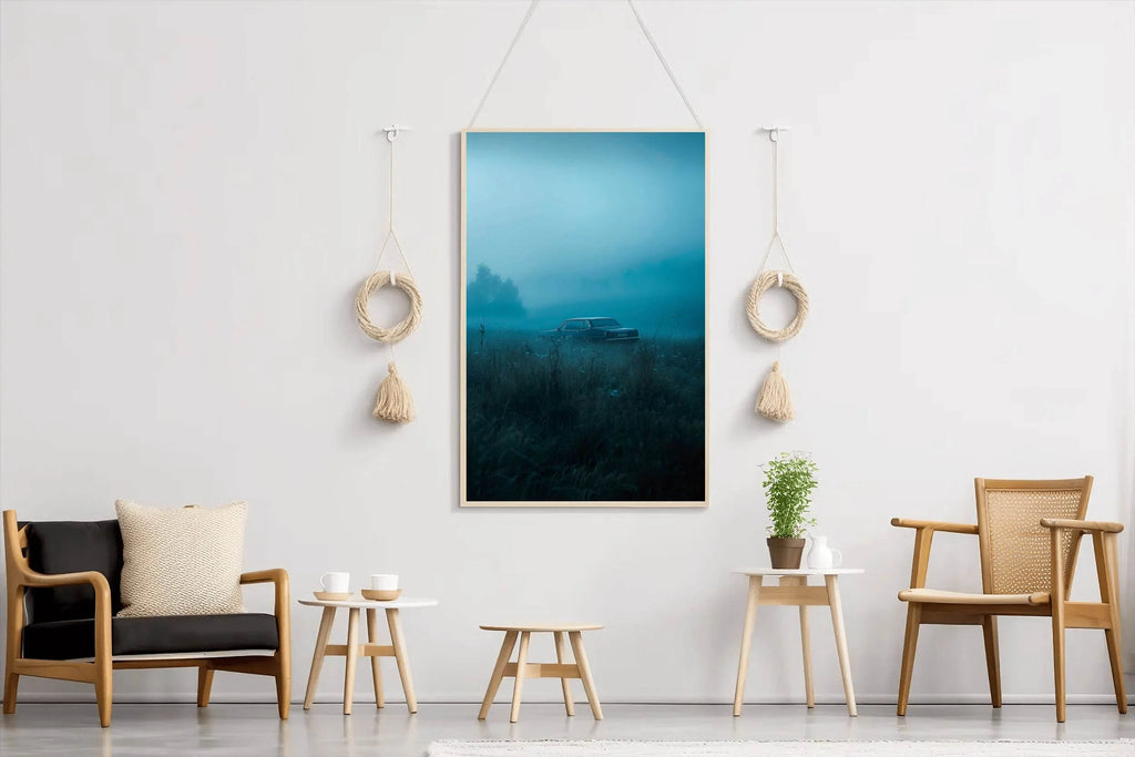Car Cadillac Old Wall Art - beink online art store