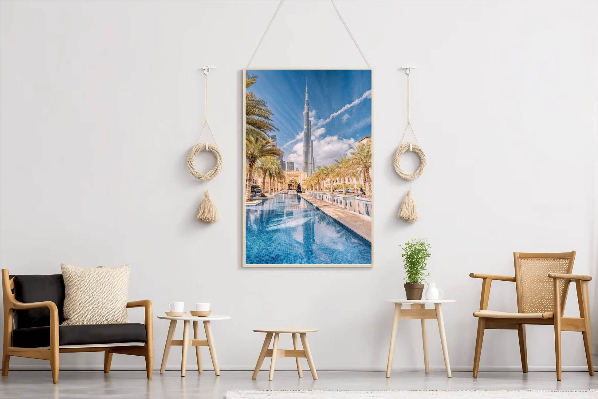 A View to the Burj Khalifa Wall Art - beink online art store