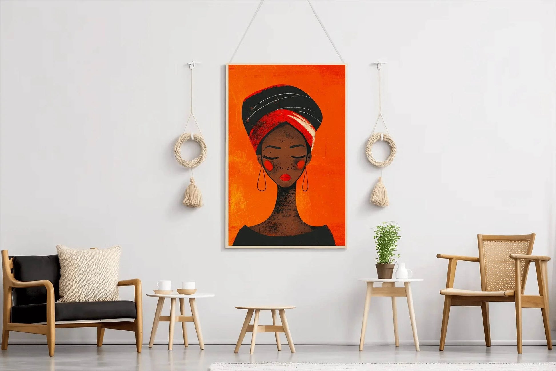 African Beauty Wall Art - beink online art store
