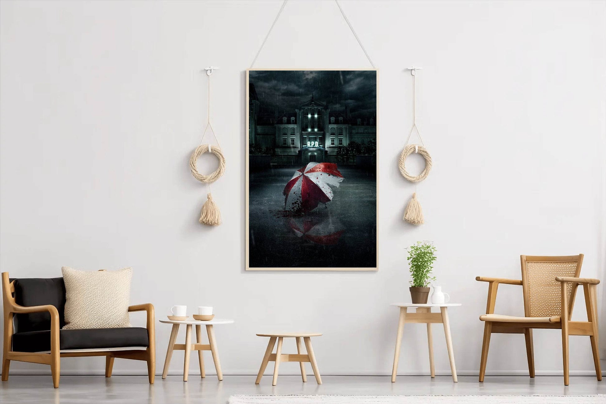 Resident Evil: Welcome to Raccoon City in Rainy Weather Wall Art - beink online art store
