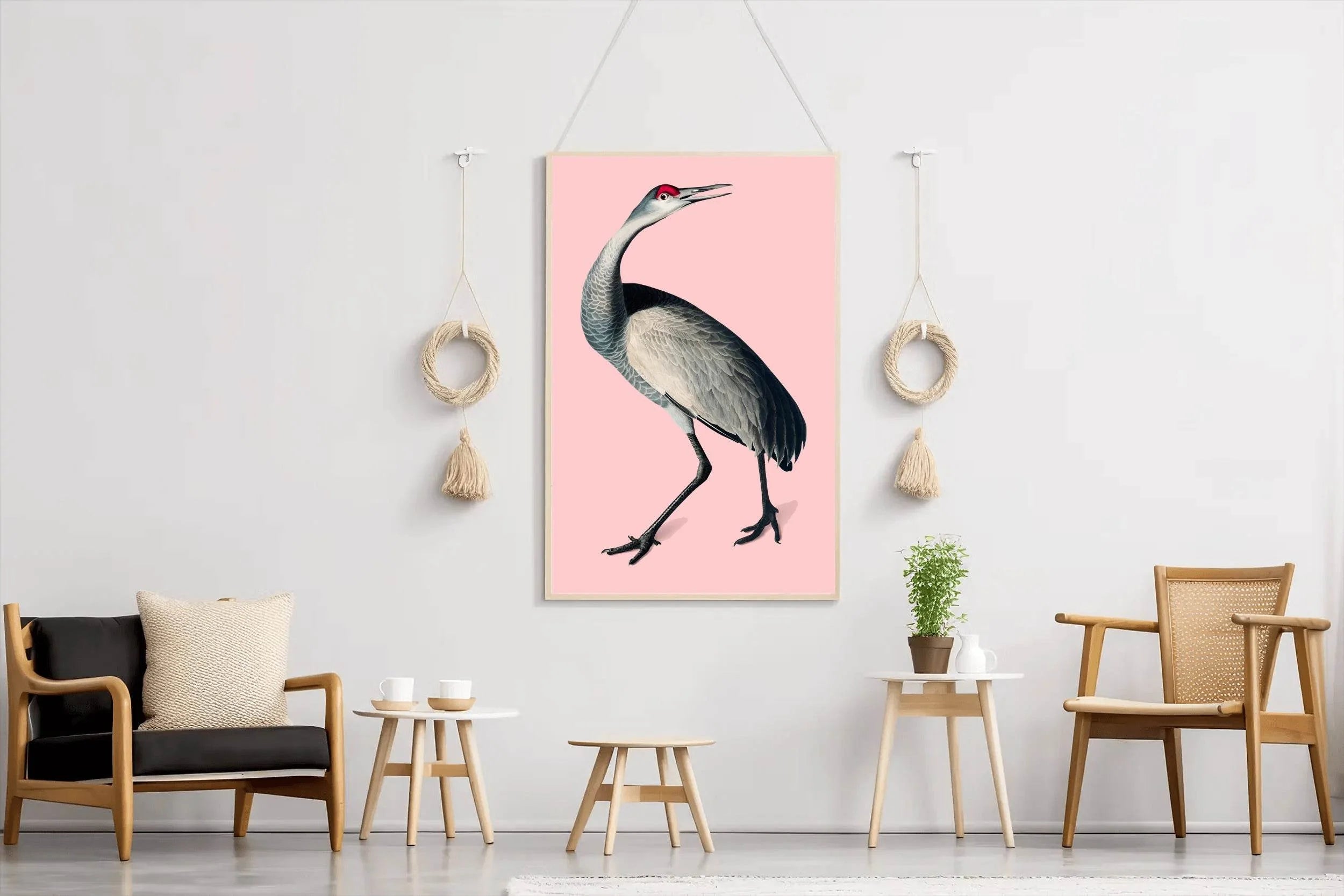 Florida Sandhill Crane Wall Art - beink online art store