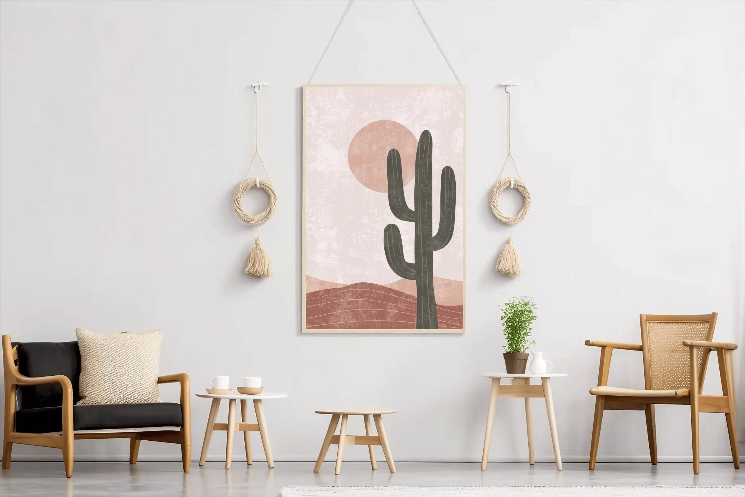Cactus in the Desert ArtWork - beink online art store