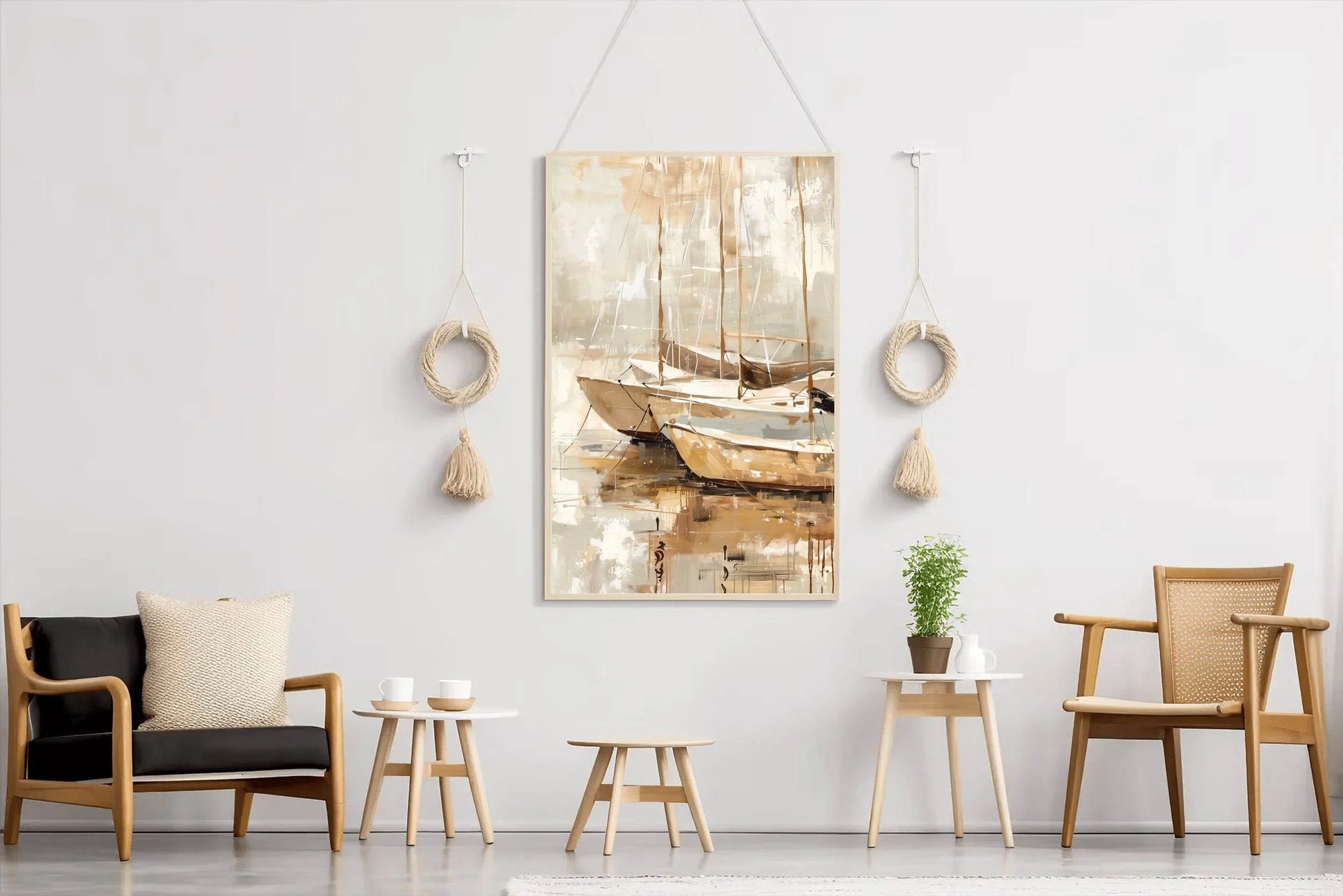 Painting A Sailboat Wall Art - beink online art store
