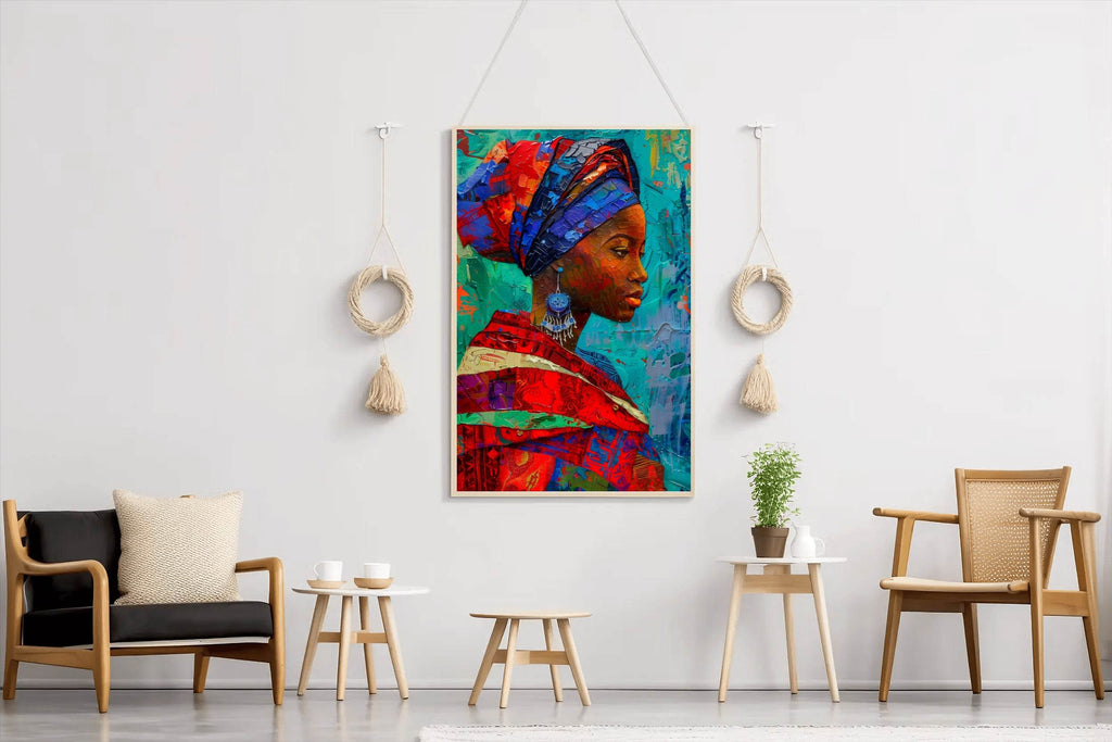 Noble Woman Wall Art - beink online art store