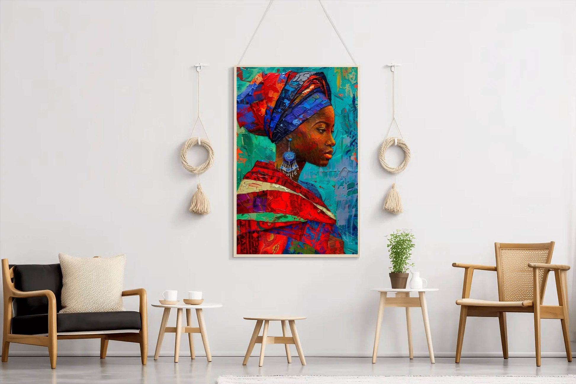 Noble Woman Wall Art - beink online art store