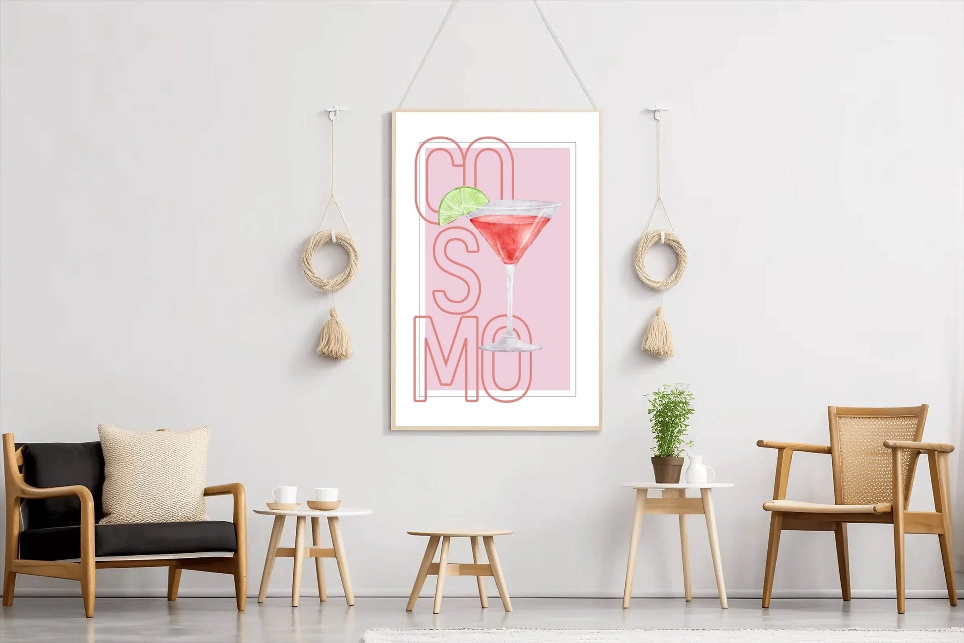 Cosmo Cocktail Wall Art - beink online art store