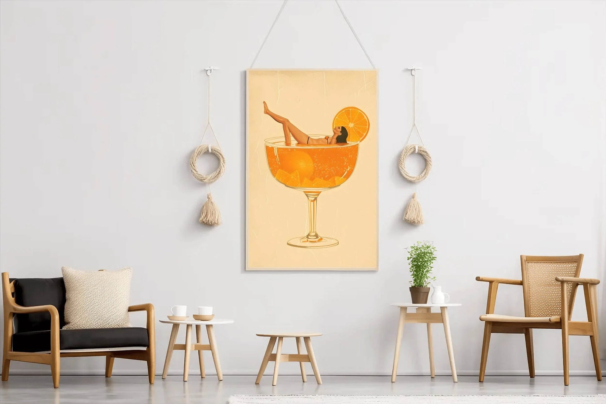 Pinup Girl In Beer Wall Art - beink online art store