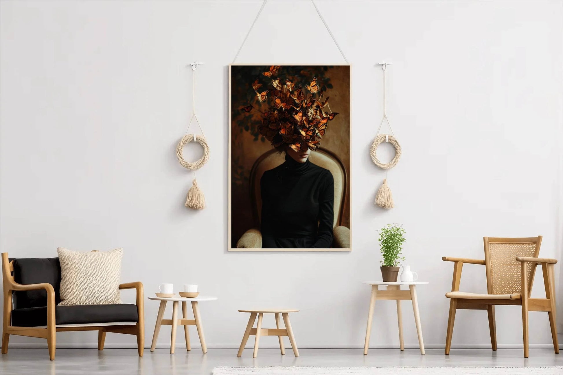 The Butterfly Mind Of People Wall Art - beink online art store
