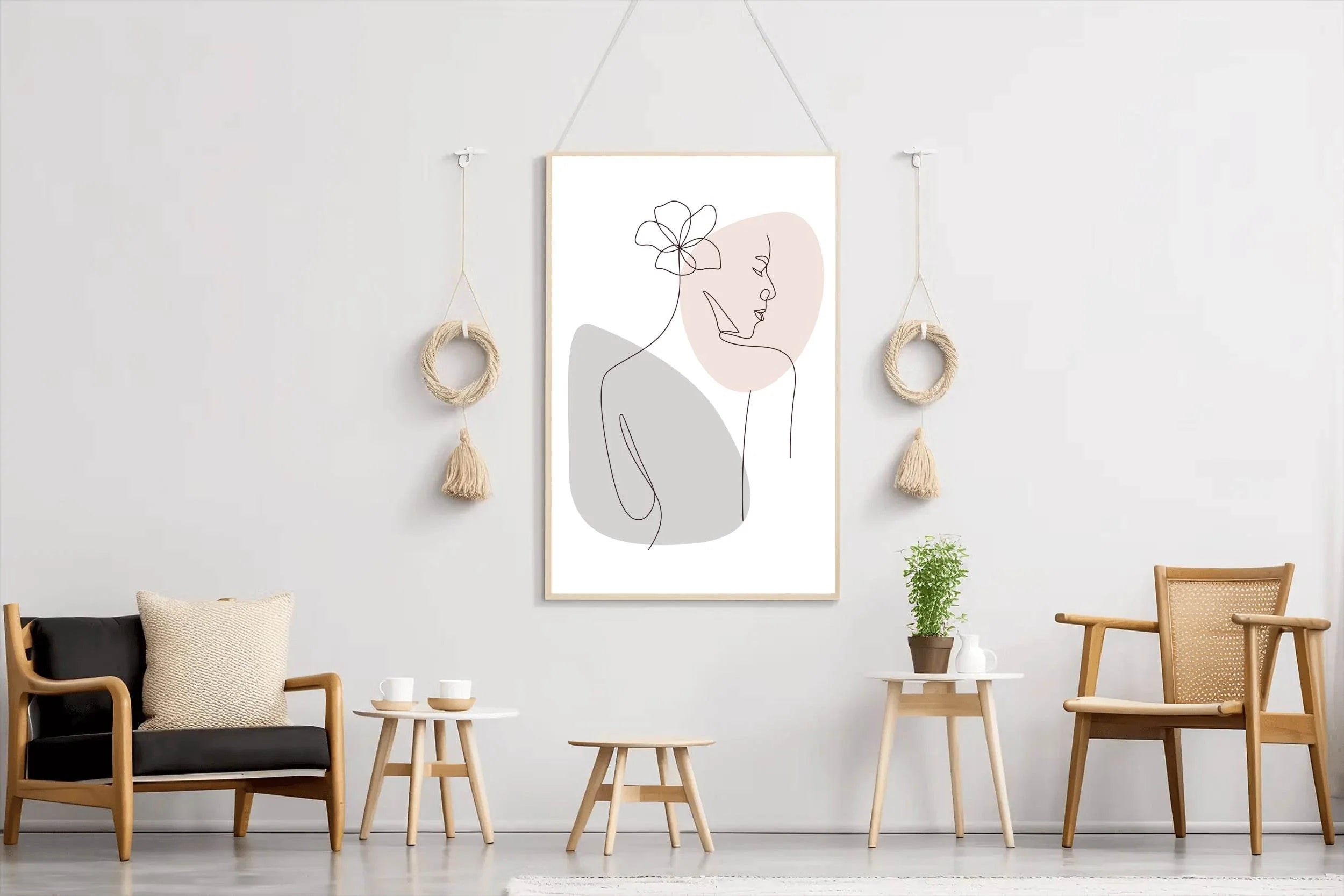 Beautiful Woman's Back Wall Art - beink online art store