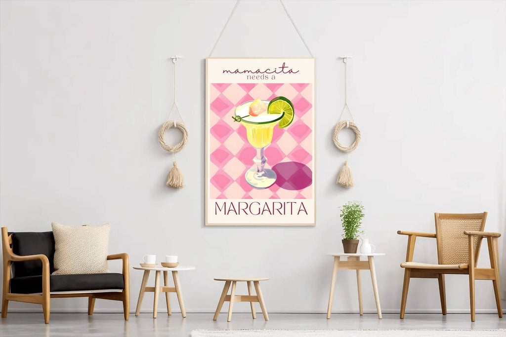 Margarita Cocktail Wall Art - beink online art store
