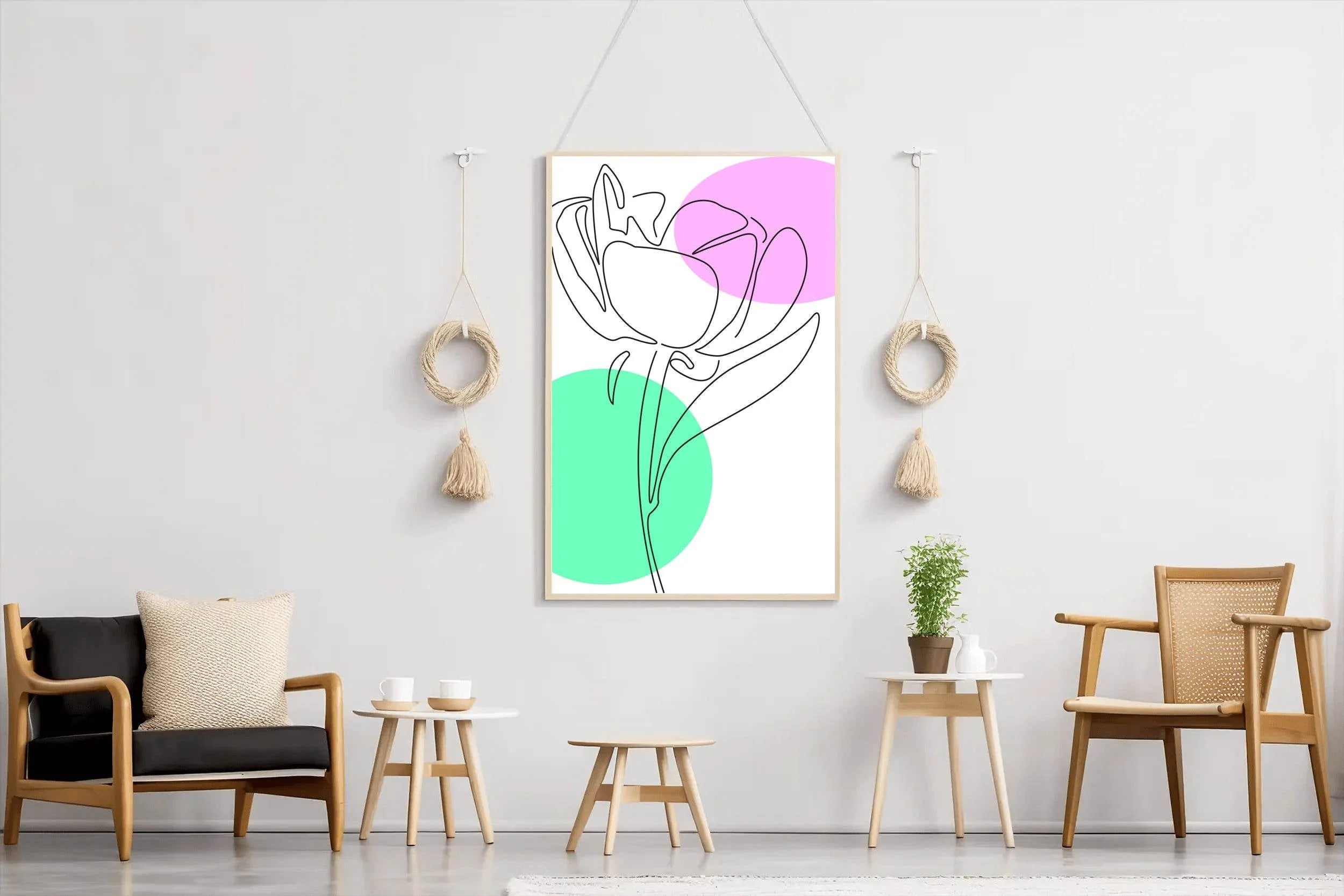 Painting Beautiful Rose Wall Art - beink online art store