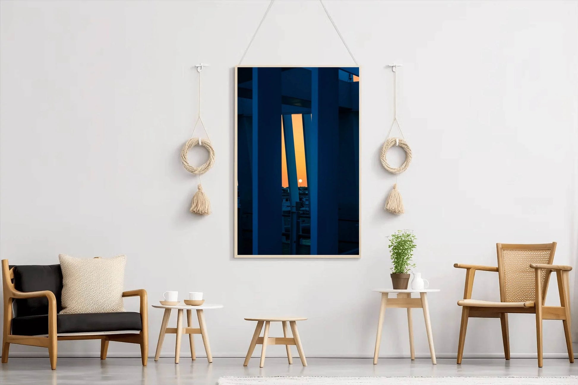 A Sneaking Sunset Wall Art - beink online art store