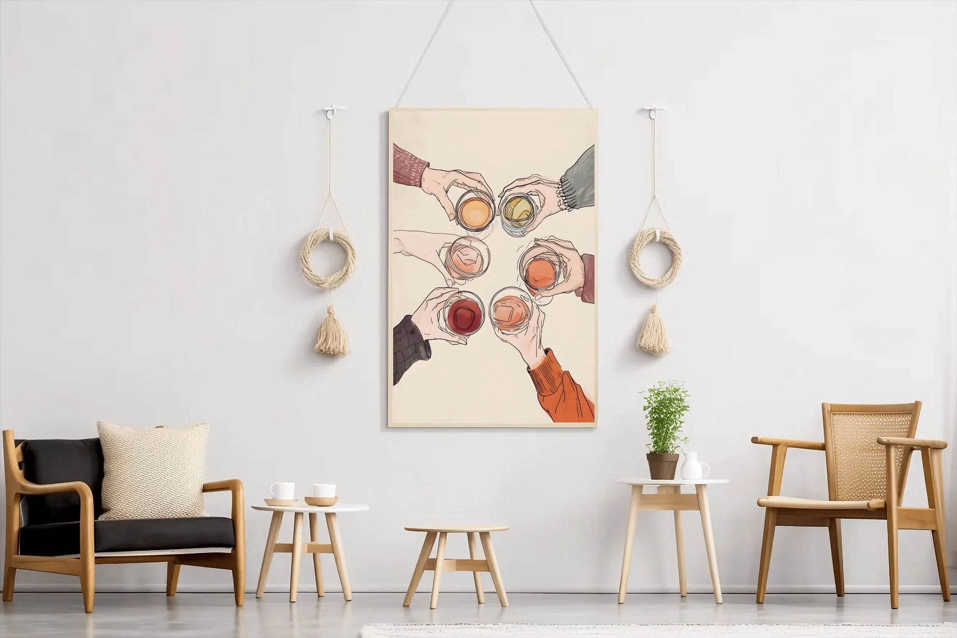 Vixie Cocktail Party Wall Art - beink online art store