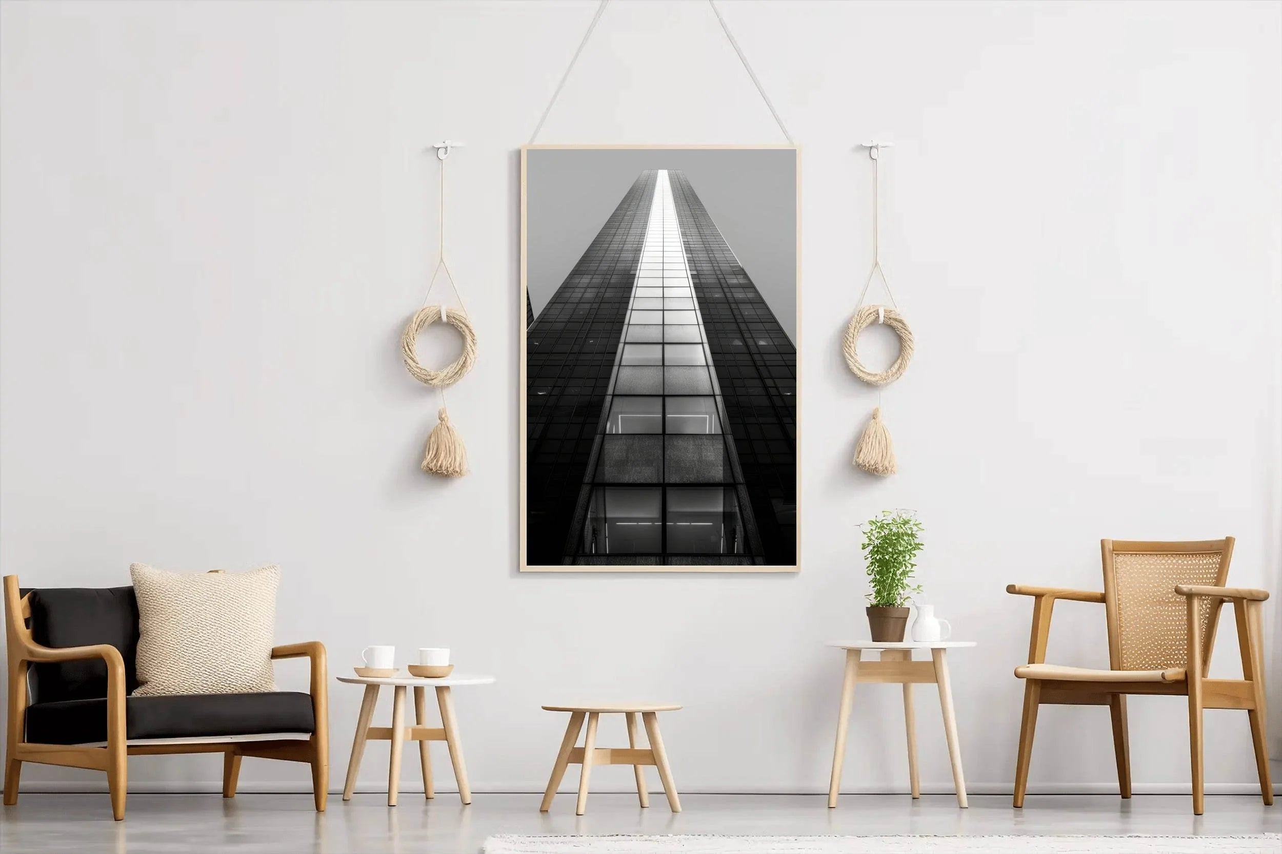 Glass Tower Wall Art - beink online art store